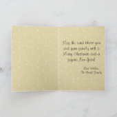 Hoffnung Christliche Weihnachtsgrüßkarte Feiertagskarte (Innenseite)