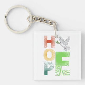 Hoffnung - Christlicher Glaube Inspiration Schlüsselanhänger
