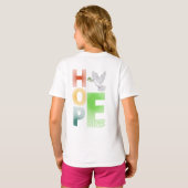Hoffnung - Christlicher Glaube Inspirationsquelle T-Shirt (Schwarz voll)