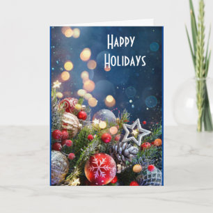 HOFFNUNG CHRISTMAS IST EIN HELLES/NEUES JAHR FEIERTAGSKARTE
