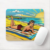 Hoffnung, dass du einen großen Sommer hast Mousepad (Mit Mouse)