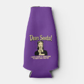 Hoffnung, dass etwas in deinem Sack für mich ist Flaschenkühler (Vorderseite)