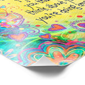 "Hoffnung, dass ihr Phantastisch macht" Inspirivit Fotodruck (Ecke)