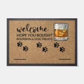 Hoffnung, dass Sie Bourbons und Hunde Leckereien b Fußmatte (Vorderseite)