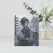 Hoffnung / Der Postbote / Das verlassene Dorf Postkarte (Stehend Vorderseite)