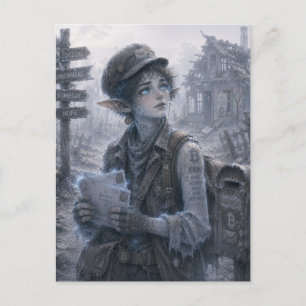 Hoffnung / Der Postbote / Das verlassene Dorf Postkarte