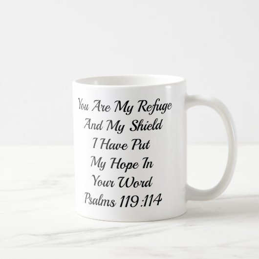 HOFFNUNG (DESIGNIERE DEINE EIGENE TASSE) KAFFEETASSE (Rechts)