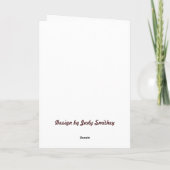 Hoffnung, die Sie tanzen Karte (Rückseite)