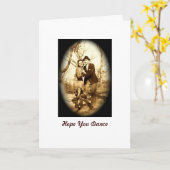 Hoffnung, die Sie tanzen Karte (Gelbe Blume)