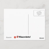 Hoffnung du bist Gefühl Groovy Postkarte (Rückseite)