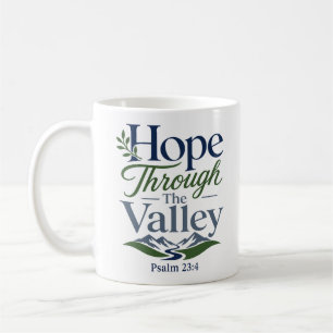Hoffnung durch das Tal Schriftgemäße Hoffnung Zita Kaffeetasse