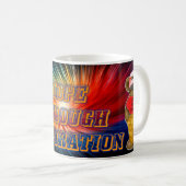 Hoffnung durch Inspiration Kaffeetasse (VorderseiteRechts)