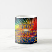 Hoffnung durch Inspiration Kaffeetasse (Mittel)