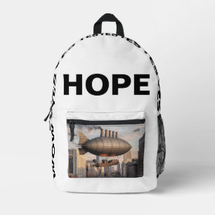 Hoffnung: Eine Reise durch die Zeit ⏳🎒 Bedruckter Rucksack
