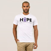HOFFNUNG (Epilepsie-Bewusstsein) T-Shirt (Vorne ganz)