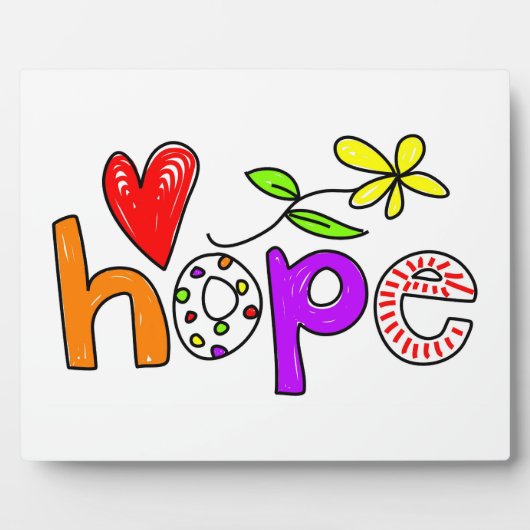 Hoffnung Fotoplatte (Vorderseite)