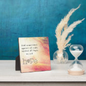 Hoffnung Fotoplatte (InSitu)