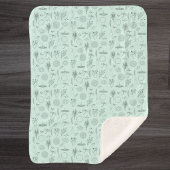 Hoffnung, Freude, Heilung, Erneuerung, ruhige Symb Sherpadecke