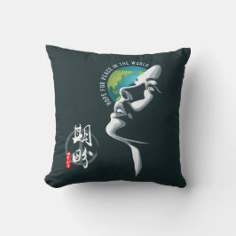 Hoffnung für den Weltfrieden | 16" Kissen