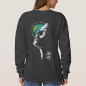 Hoffnung für den Weltfrieden | Frauen Sweatshirt (Rückseite)
