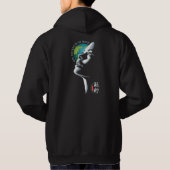 Hoffnung für den Weltfrieden | Männer Hoodie (Rückseite)