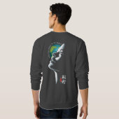 Hoffnung für den Weltfrieden | Männer Sweatshirt (Schwarz voll)