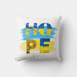 Hoffnung für die Ukraine Kissen