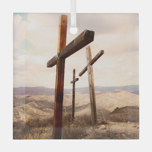 HOFFNUNG FÜR DIE WELTWEITE Glassverzierung Ornament Aus Glas (Vorderseite)