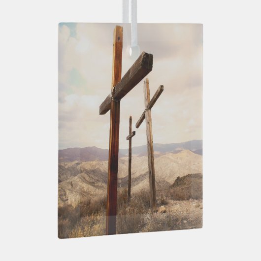 HOFFNUNG FÜR DIE WELTWEITE Glassverzierung Ornament Aus Glas (Vorderseite Rechts)