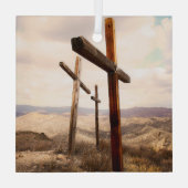 HOFFNUNG FÜR DIE WELTWEITE Glassverzierung Ornament Aus Glas (Rückseite)