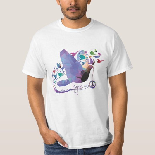 Hoffnung für Frieden - T-Shirt (Vorderseite)