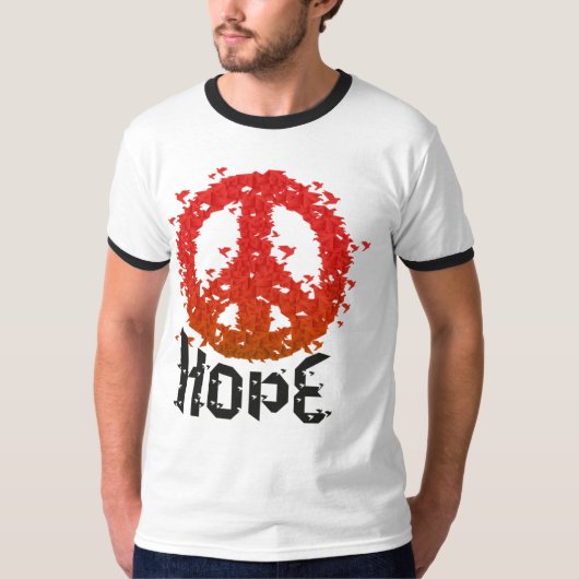 Hoffnung für Frieden - T-Shirt (Vorderseite)