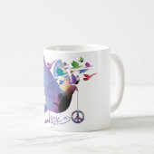 Hoffnung für Frieden - Tasse (VorderseiteRechts)
