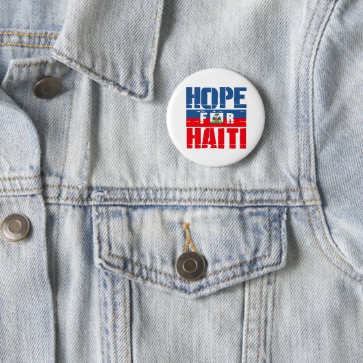 Hoffnung für Haiti Button (Beispiel)
