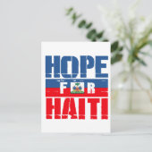 Hoffnung für Haiti Postkarte (Stehend Vorderseite)