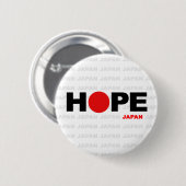 Hoffnung für Japan Button (Vorne & Hinten)
