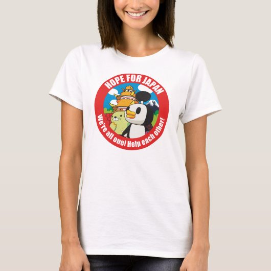 Hoffnung für Japan T-Shirt (Vorderseite)