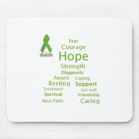Hoffnung für Lyme mousepad (Vorne)