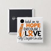 Hoffnung für meine Schwiegertochter Button (Vorne & Hinten)