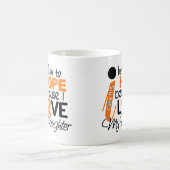 Hoffnung für meinen Tochter-multiple Sklerose Kaffeetasse (Mittel)