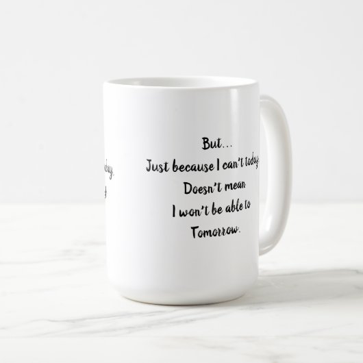 Hoffnung für Morgen-Tasse Kaffeetasse (VorderseiteRechts)