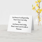 Hoffnung für Morgenkarte Karte (Gelbe Blume)