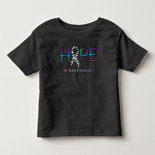 Hoffnung für seltene Krankheiten Kleinkind T-shirt (Vorderseite)