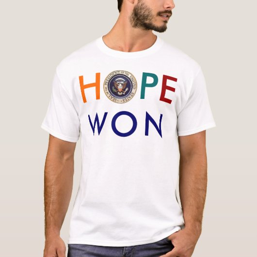 HOFFNUNG GEWANN T-SHIRT - (Vorderseite)