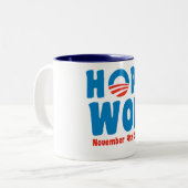 Hoffnung gewann Tasse (Vorderseite Links)