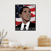 Hoffnung gewonnen poster (Küche)
