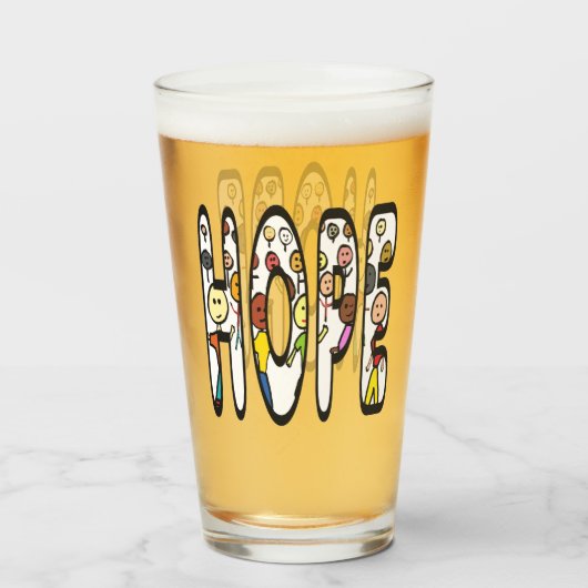 Hoffnung Glas (Vorne (Gefüllt))