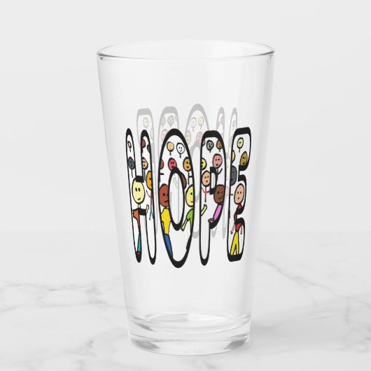 Hoffnung Glas (Vorderseite)