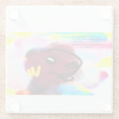 Hoffnung Glasuntersetzer (Rückseite)