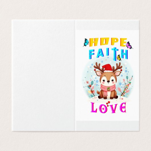 Hoffnung Glaube Liebe (Außenseite Aufgefaltet)